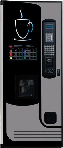 Used coffee vending machine