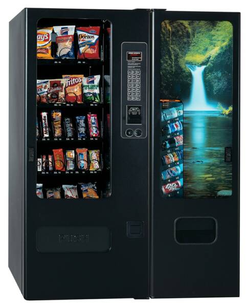 Used combo vending machine