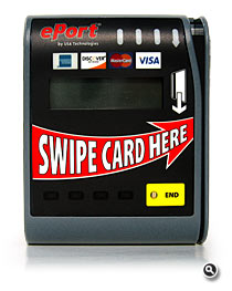 Vending credit card debit card 